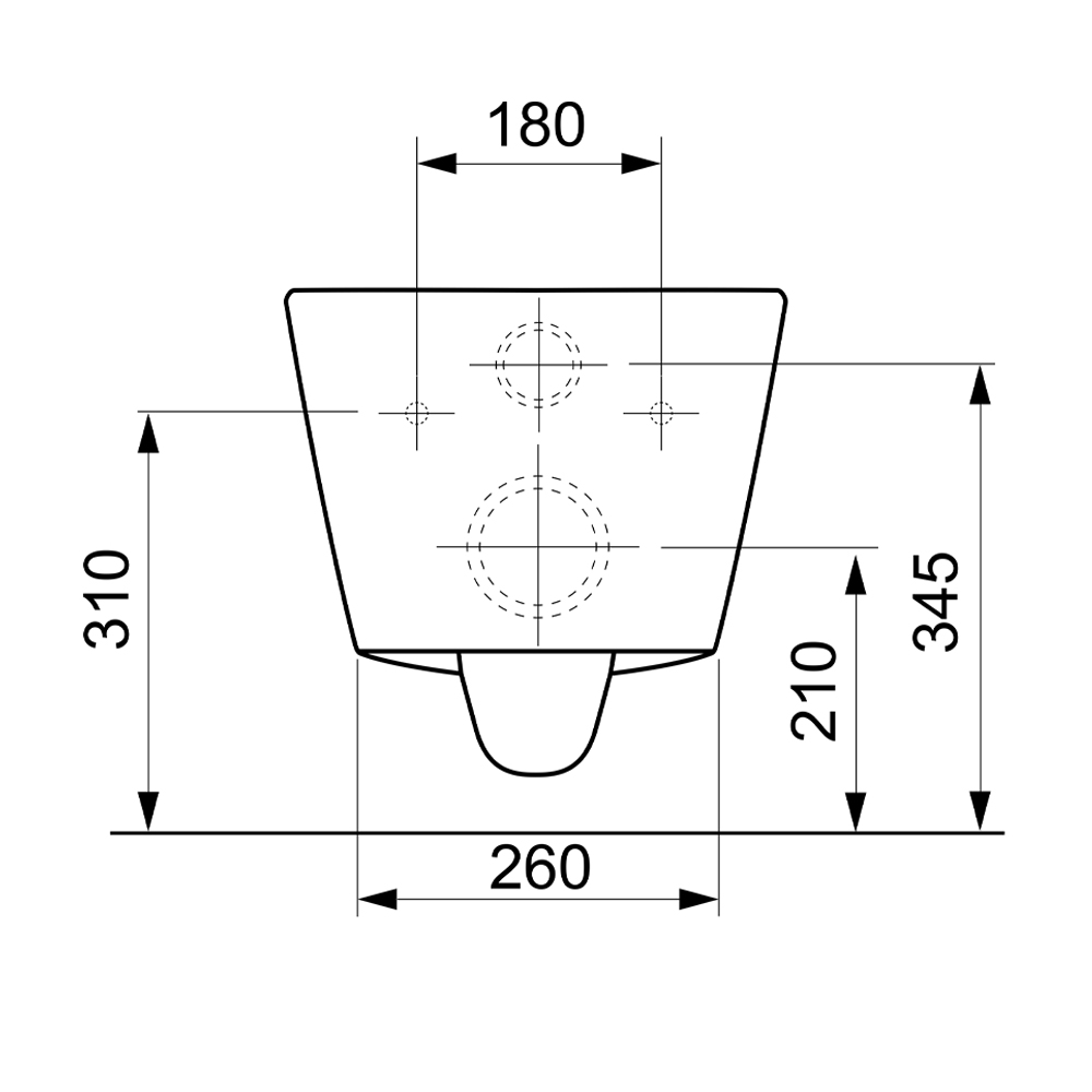 K440921.WCD Комплекты из инсталляций, панелей смыва и унитазов Duravit D-Neo Tece  - Вид №7