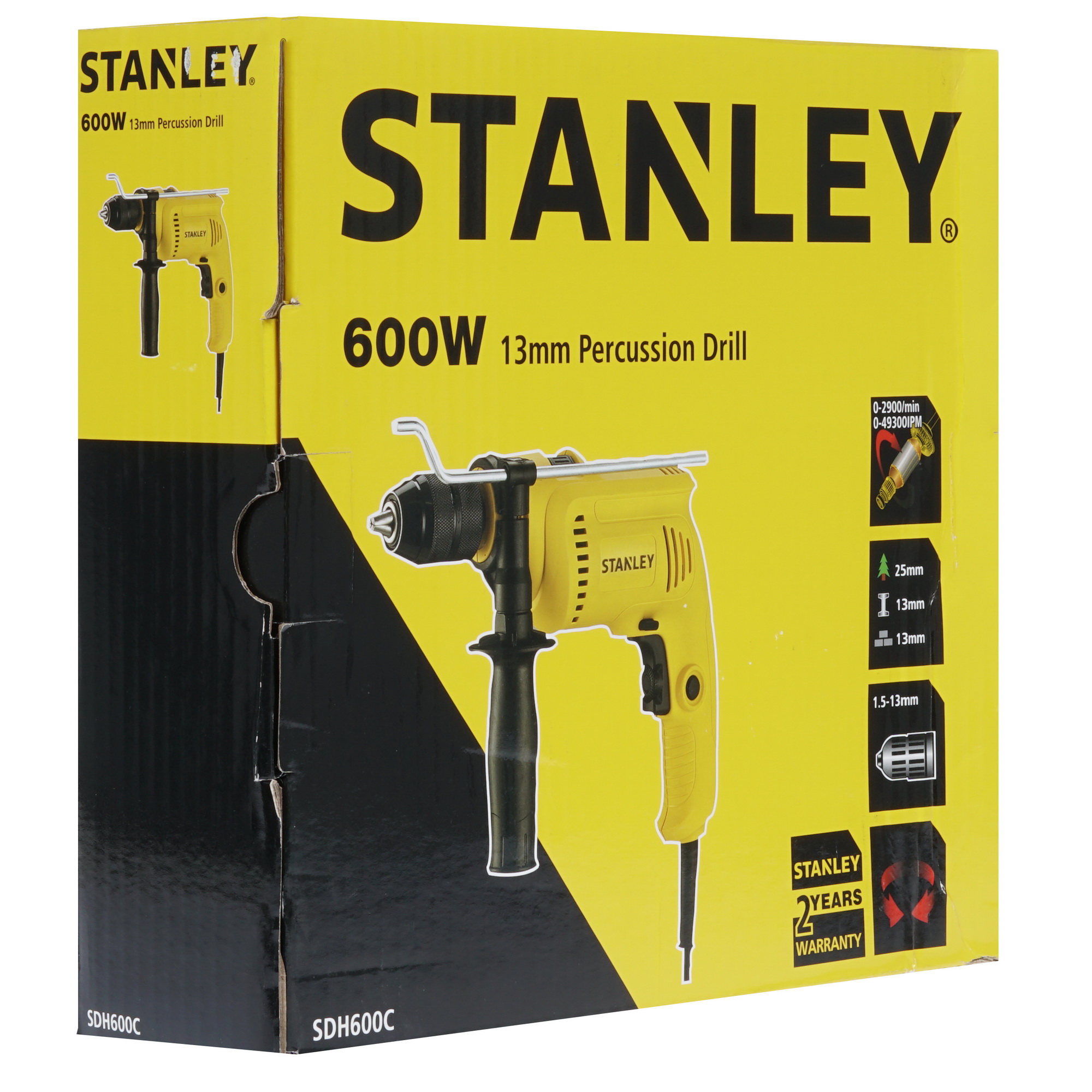 Дрель  Stanley SDH600C-RU 1275697 STDN-0012100 - Вид №6