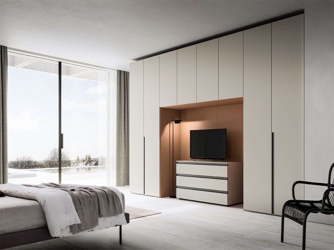 Деревянный секционный шкаф Santalucia Mobili Ego ARCH-00041780