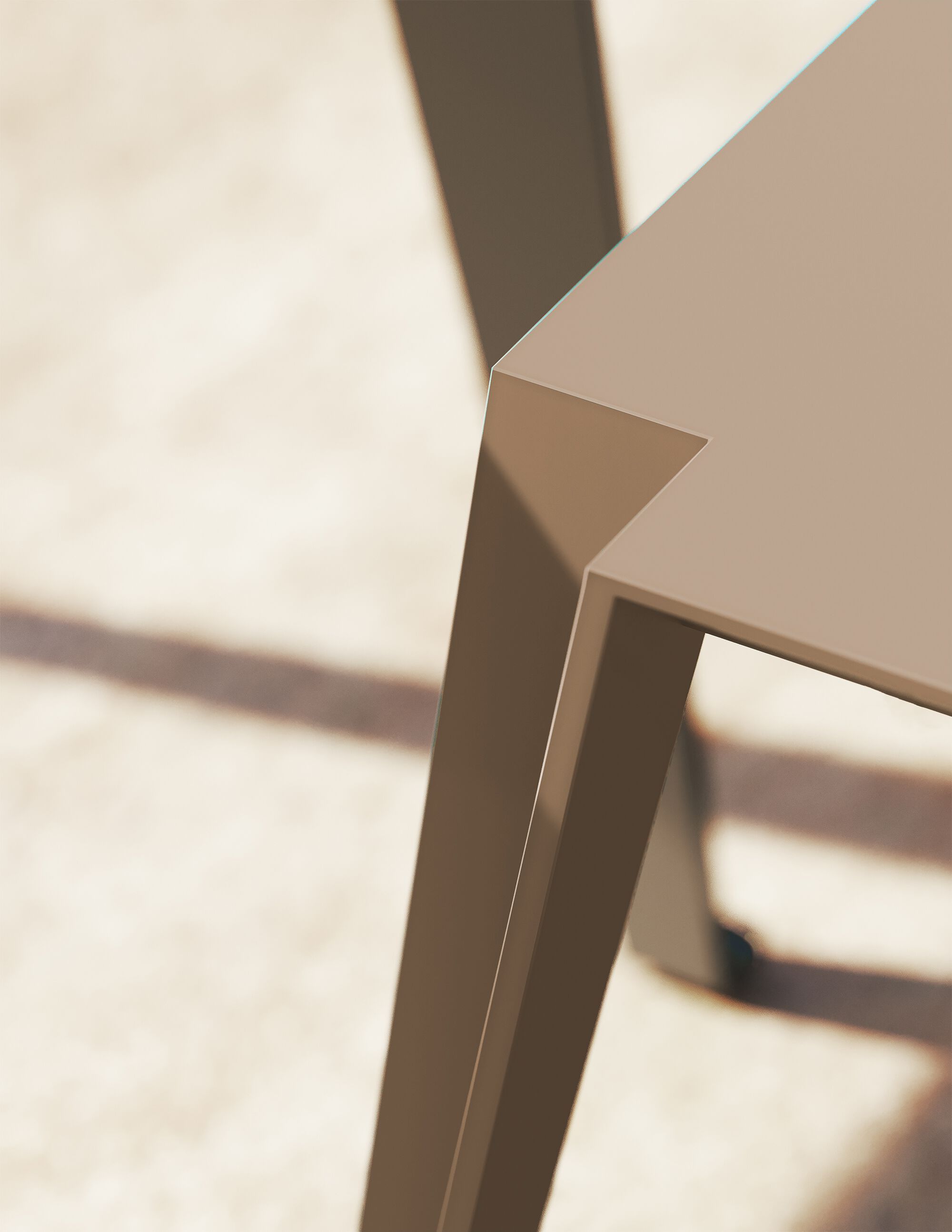 Алюминиевый штабелируемый квадратный стол Walters Avant ARCH-00144228 - Вид №3