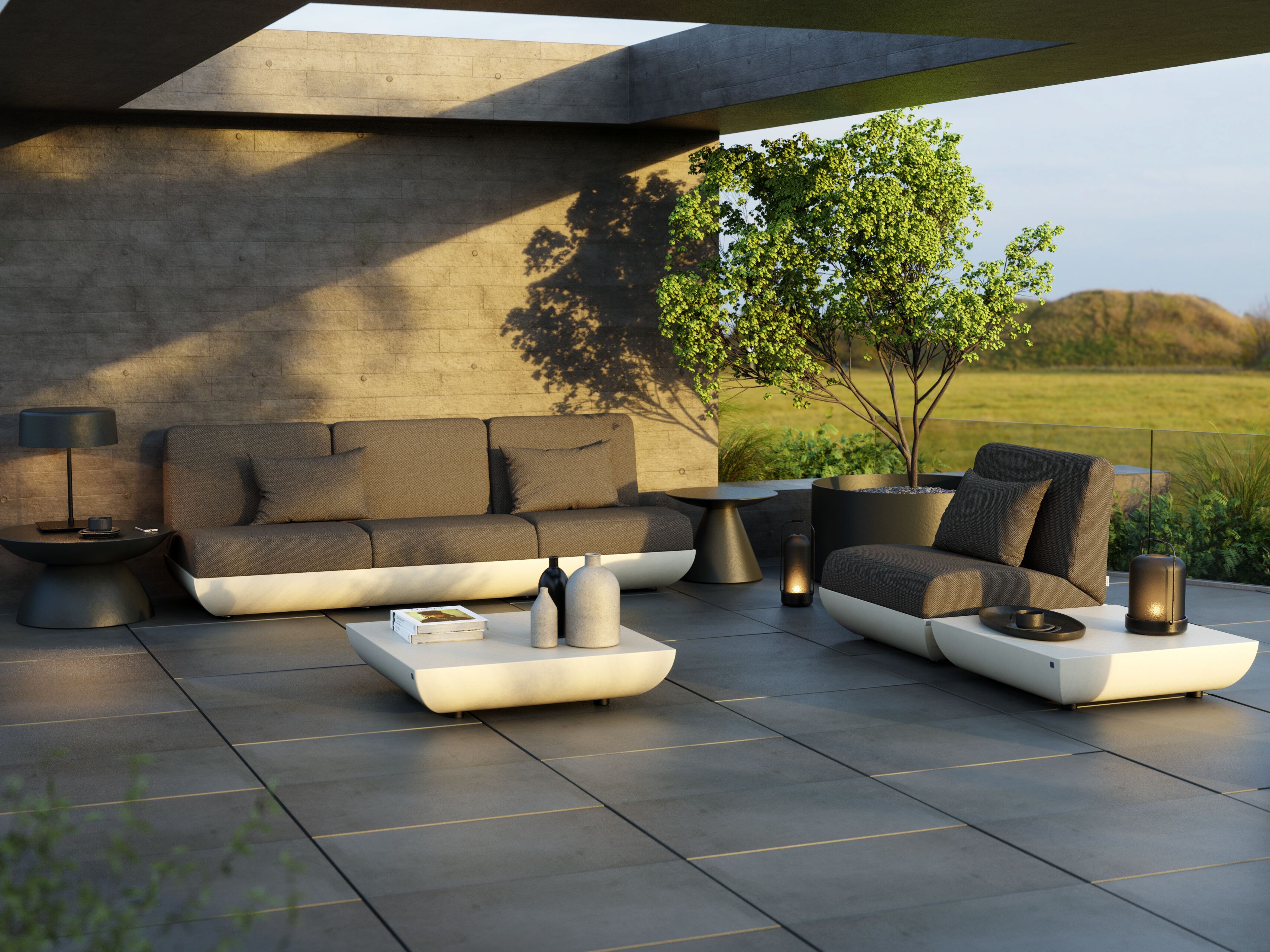 3-местный садовый диван Sunbrella® GANSK Victoria ARCH-00086655 - Вид №4