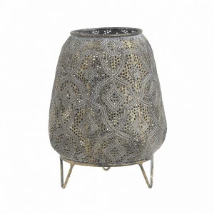 Подсвечник-фонарь металлический золотистый Coman TO4ROOMS  303214 Золото