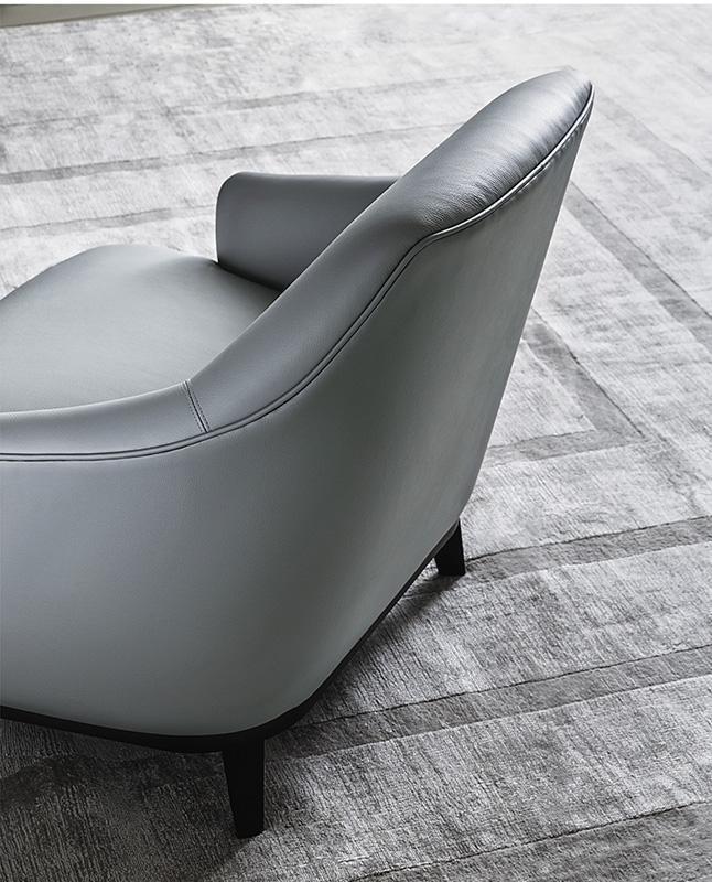 Casamilano Кожаное кресло с подлокотниками Arne sun-id-1496606 - Вид №3