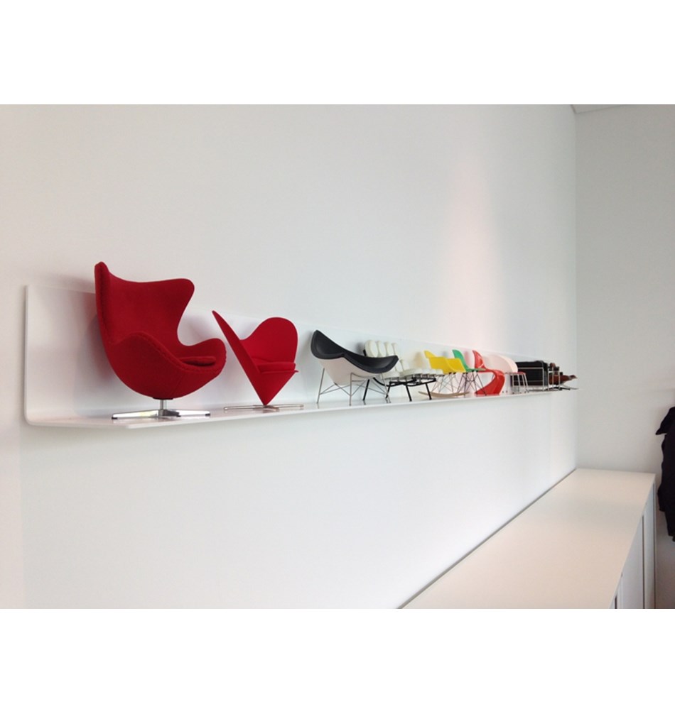 FROST Полка 4022 15x15x100cm » белая Алюминий Белый U4022-W  - Вид №6