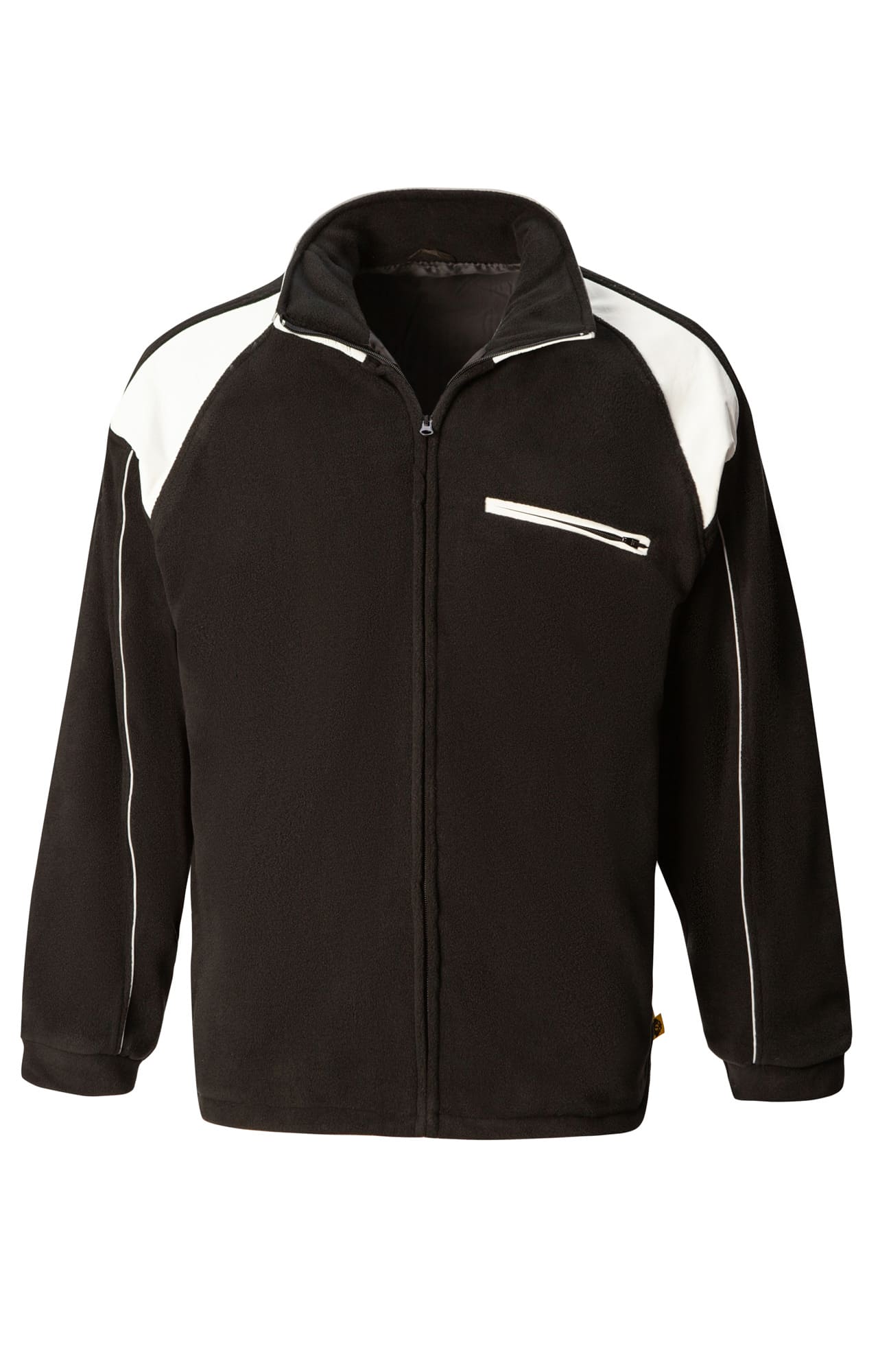 61330 Куртка "Стиль" ткань "Флис" черно-белая  Зимняя спецодежда  размер XXXXL(64-66)  - Вид №2