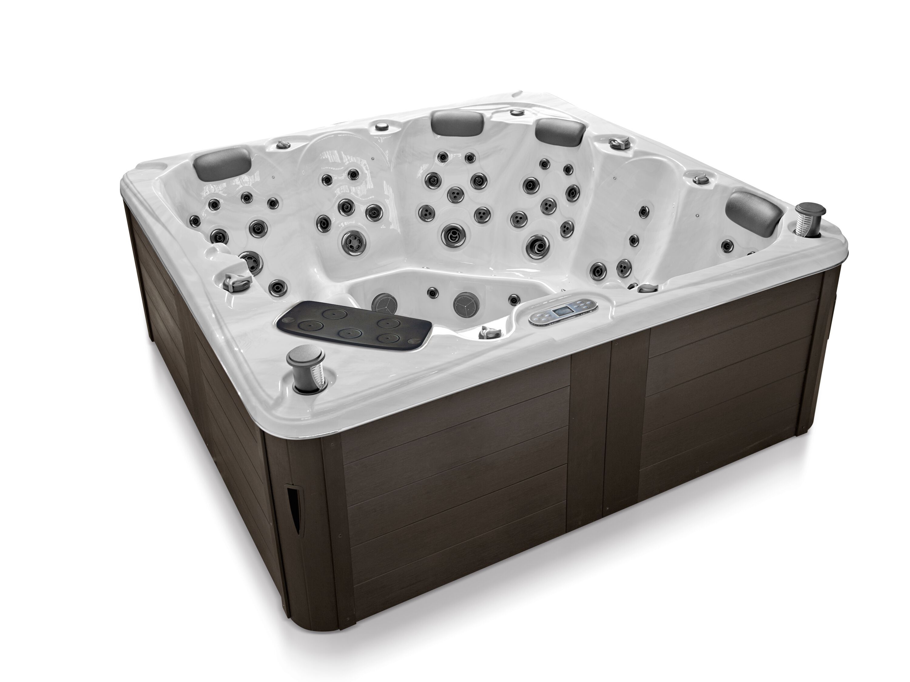 Квадратный мини-бассейн с гидромассажем с хромотерапией Gruppo Treesse Minipiscine-Standard ARCH-00109383 - Вид №2