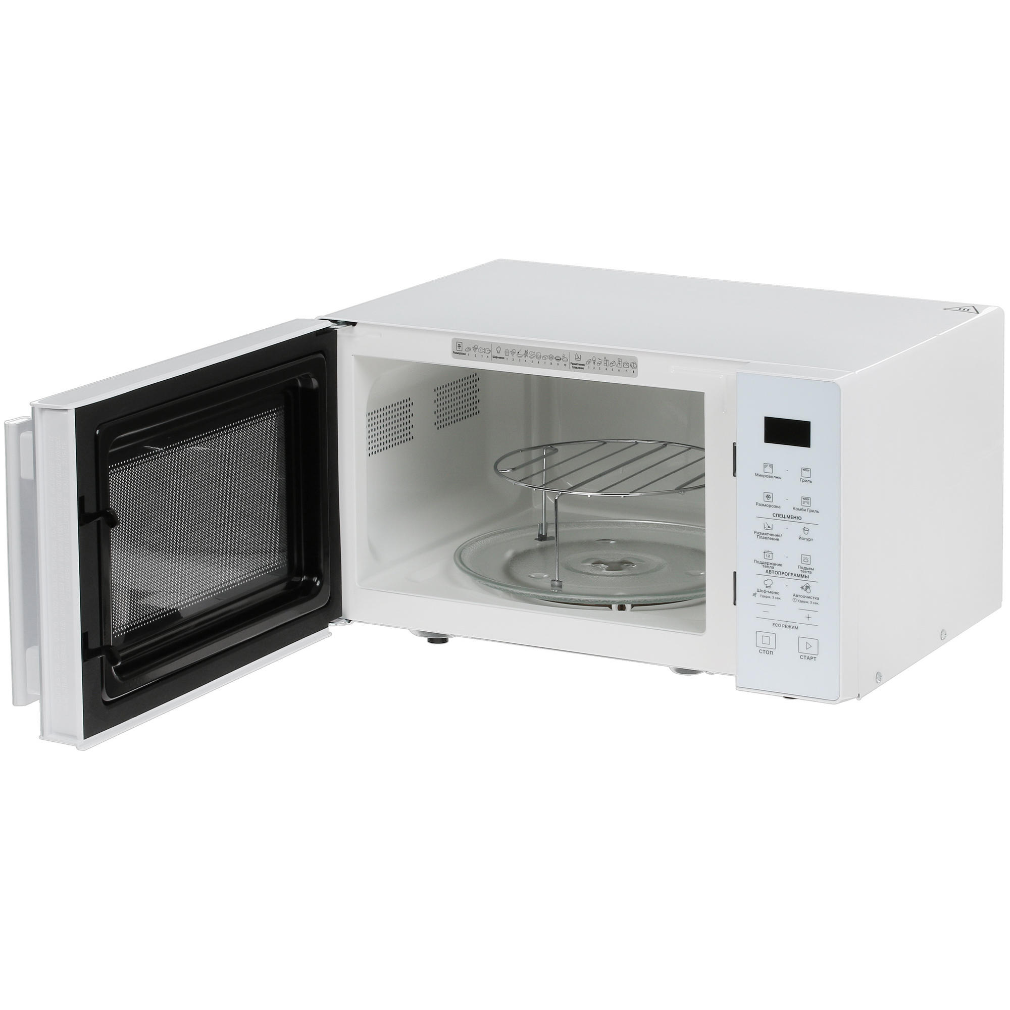 5435300 Микроволновая печь Hotpoint MWHA 253 W белый STDN-0002460 - Вид №4