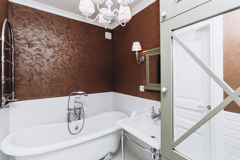 Смеситель для ванны с ручным душем, набортный [KE15]  Burlington T8-QT, T18, T4  - Вид №3