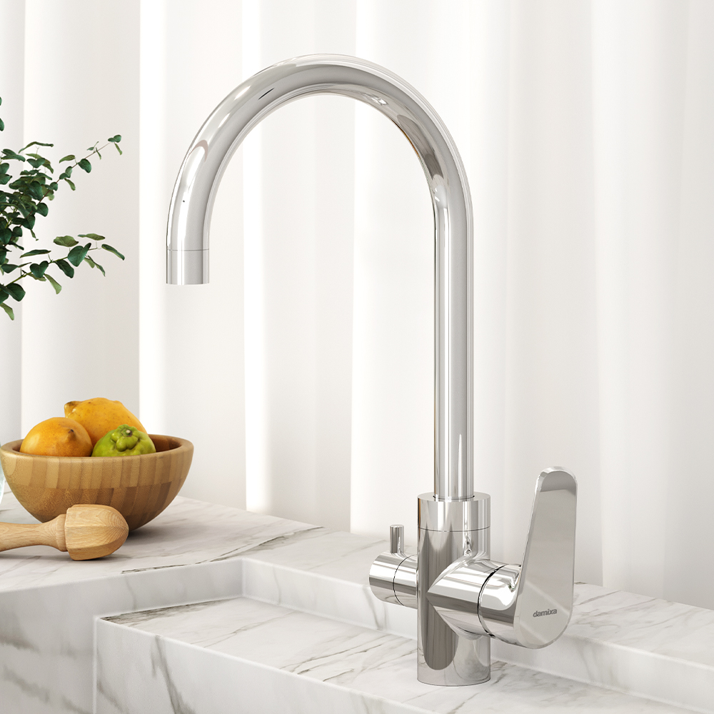 820700000 смеситель для кухни с каналом питьевой воды Damixa Origin Evo 