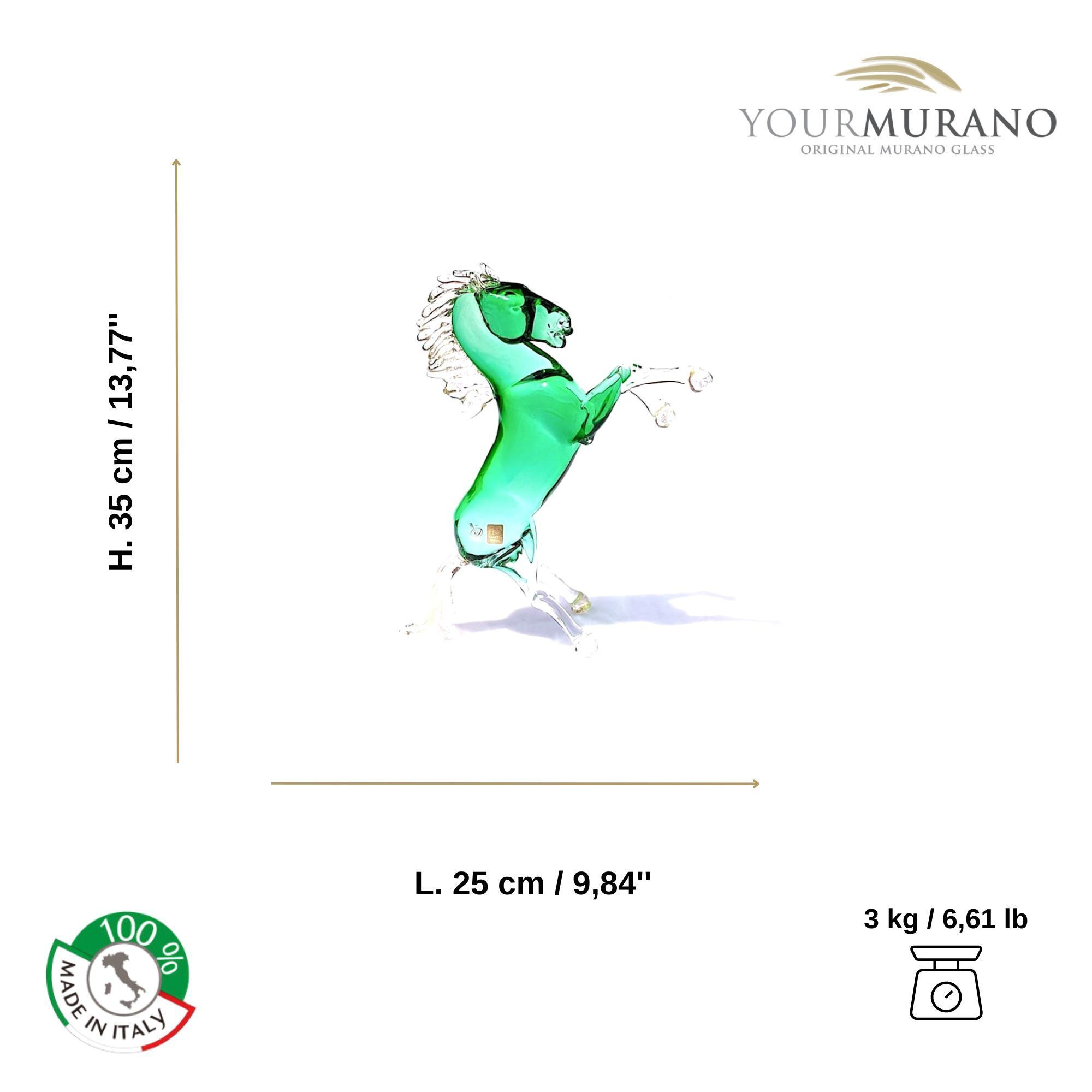 Скульптура из муранского стекла ручной работы YourMurano Horses ARCH-00114747 - Вид №4