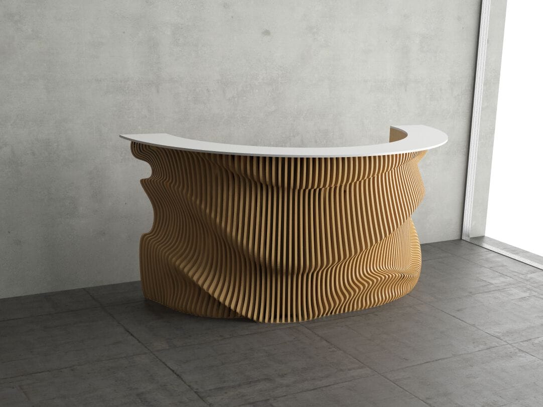 Стойка регистрации из фанеры MYWOODREAM VERO ARCH-00101444