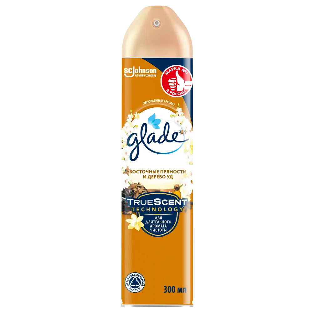 GLADE Восточные пряности и уд - аэрозоль для мгновенной свежести 82454648 STLM-0027456