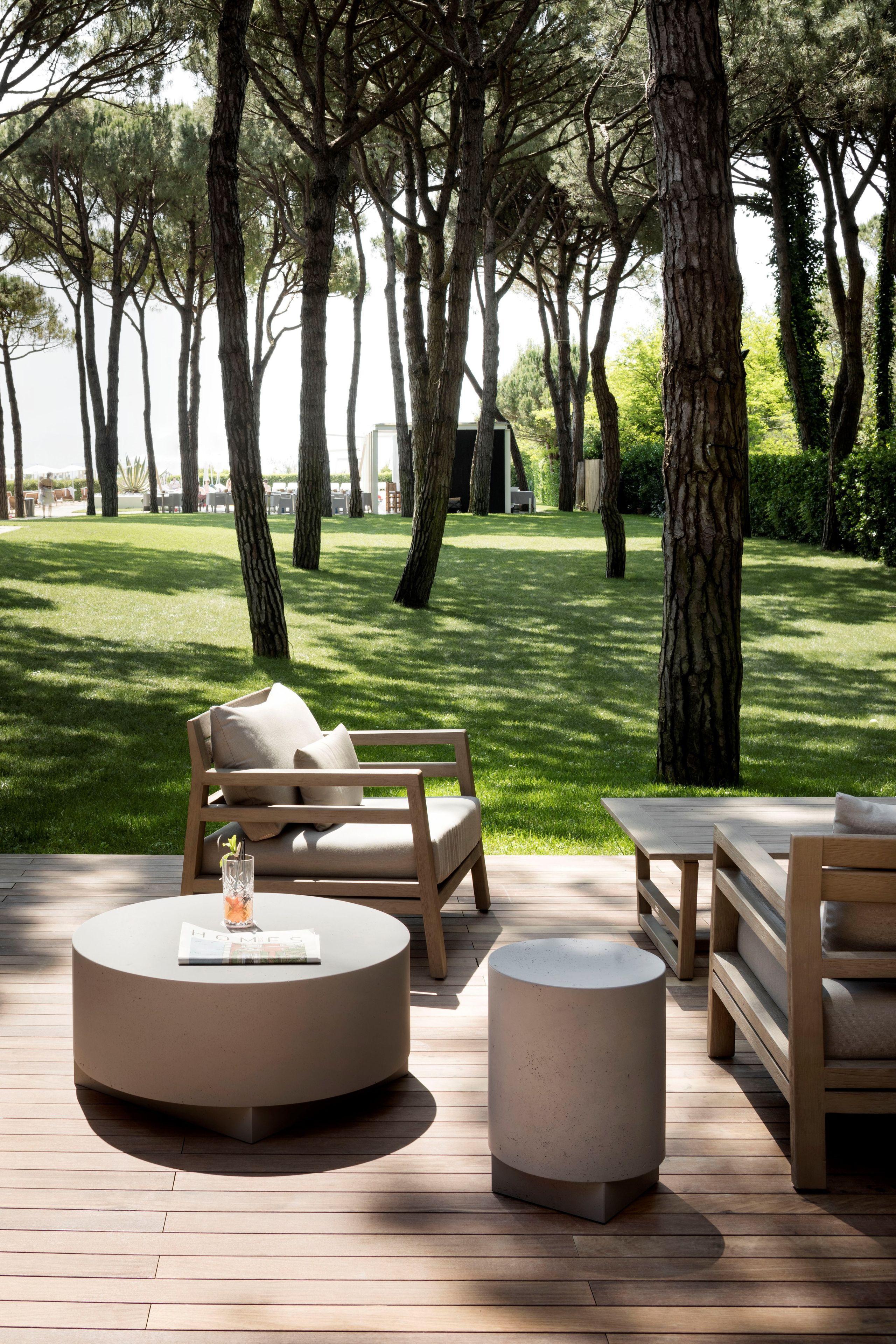 Круглый журнальный столик Cimento® Tronchetto ARCH-00072355 - Вид №4