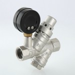 VT.082.N.05 Редуктор давления с фильтром и манометром Valtec 3/4"  - Вид №7