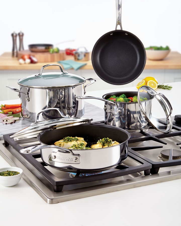 Сковорода Genesis 20 см нержавеющая сталь Circulon R77886GC - Вид №3