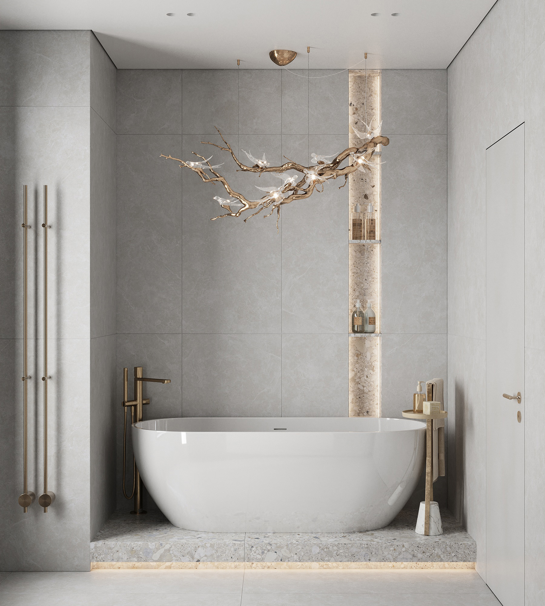 Керамогранит OVIEDO SILVER 60х120 Creanza SL1003-A