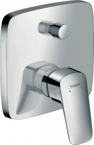 71407000 Logis Смеситель для ванны, однорычажный, скрытого монтажа, со встроенной защитной комбинацией согласно EN1717 для iBox universal Hansgrohe