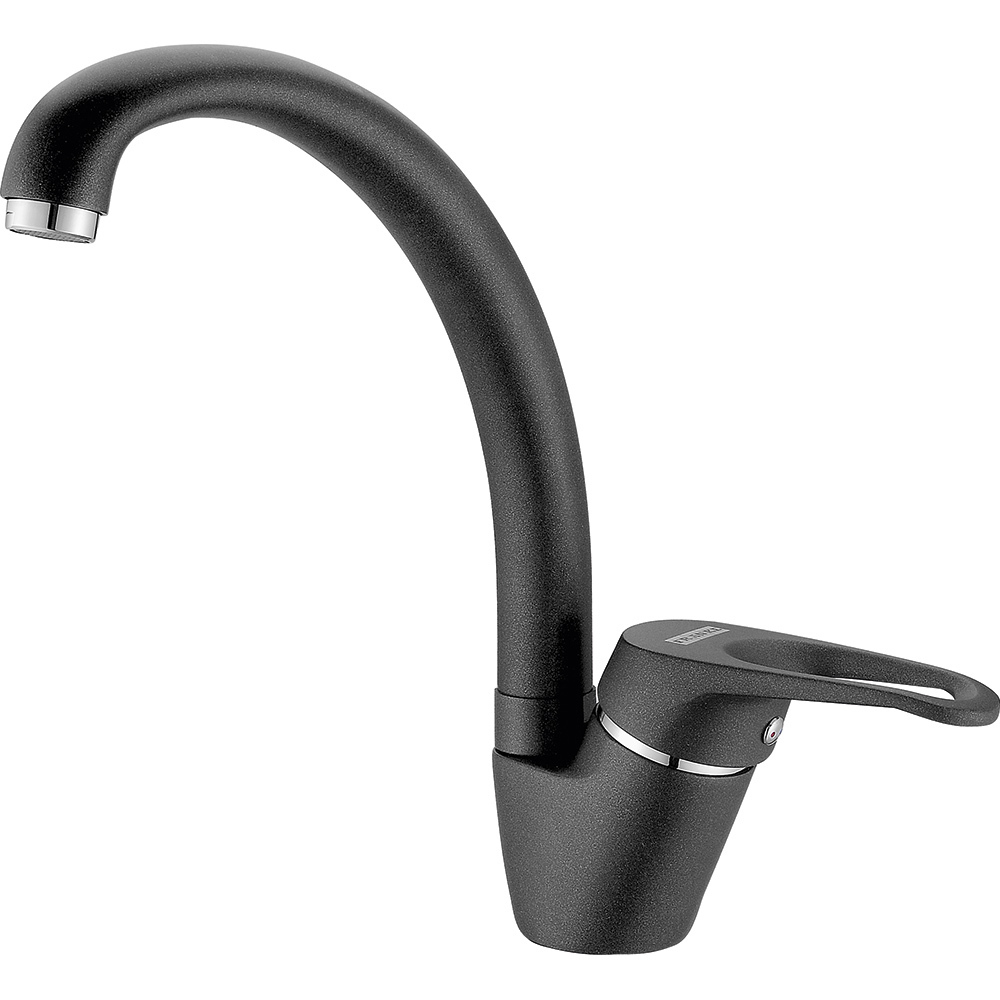 Смеситель кухонный  Franke Vega Поворотный излив Fragranite Графит sun-id-1699079