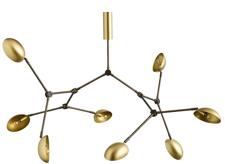 101 Copenhagen Люстра из латуни Drop 010049-111098-193010 - Вид №3