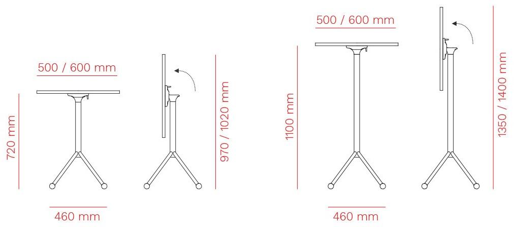 Mara Стол складной круглый под договор  285 – 285a  - Вид №5