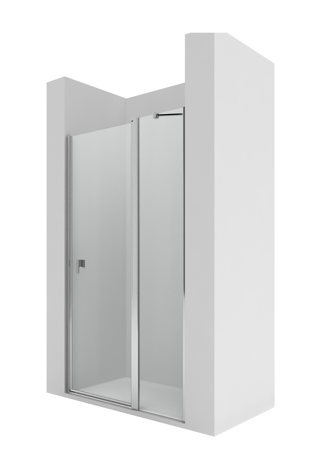 AM211......... PEF - Душевая панель с 1 поворотной створкой + 1 неподвижная створка ROCA Easy