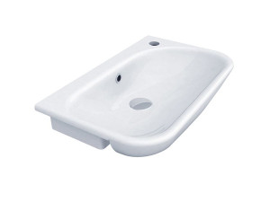 Керамическая раковина с переливом