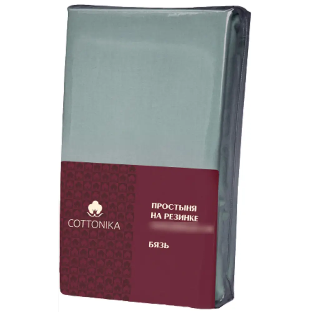 Простыня Cottonika Гамма А 180x200x20 см бязь на резинке аквамарин STLM-2189773