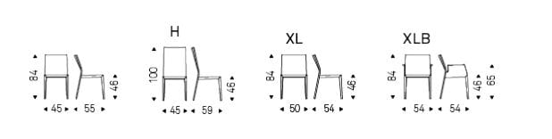 Кожаный стул с подлокотниками Cattelan italia MARGOT ARCH-00059291 - Вид №4