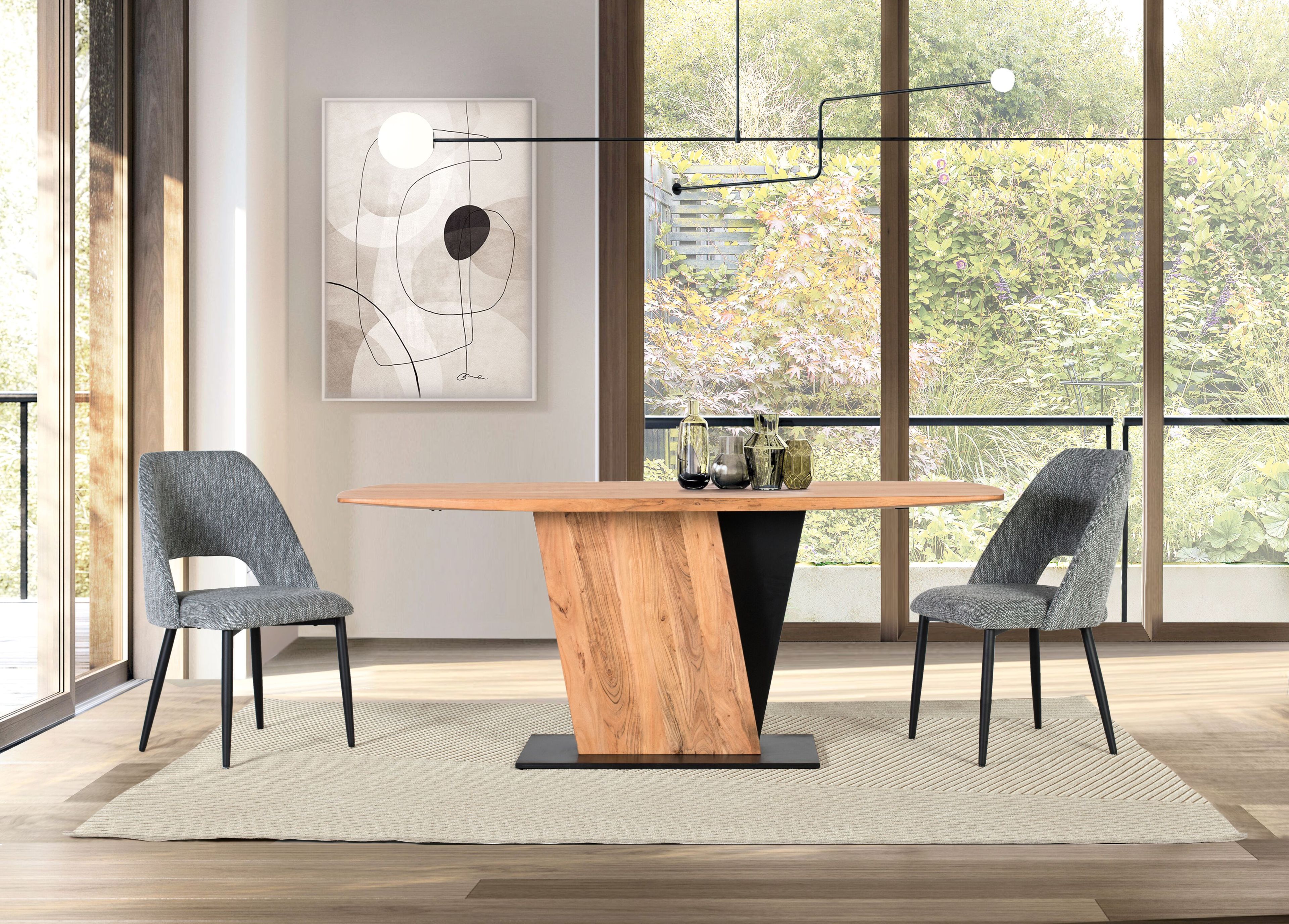 Прямоугольный стол из акации Giner y Colomer 1625 ARCH-00136356 - Вид №5