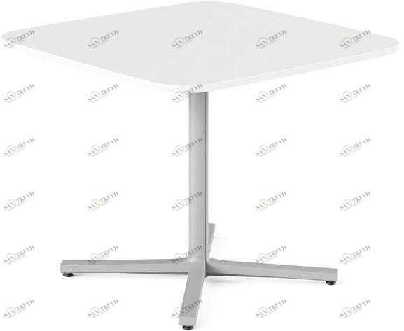 Herman Miller Квадратный стол с основанием 4 звезды Everywhere sun-id-1420189