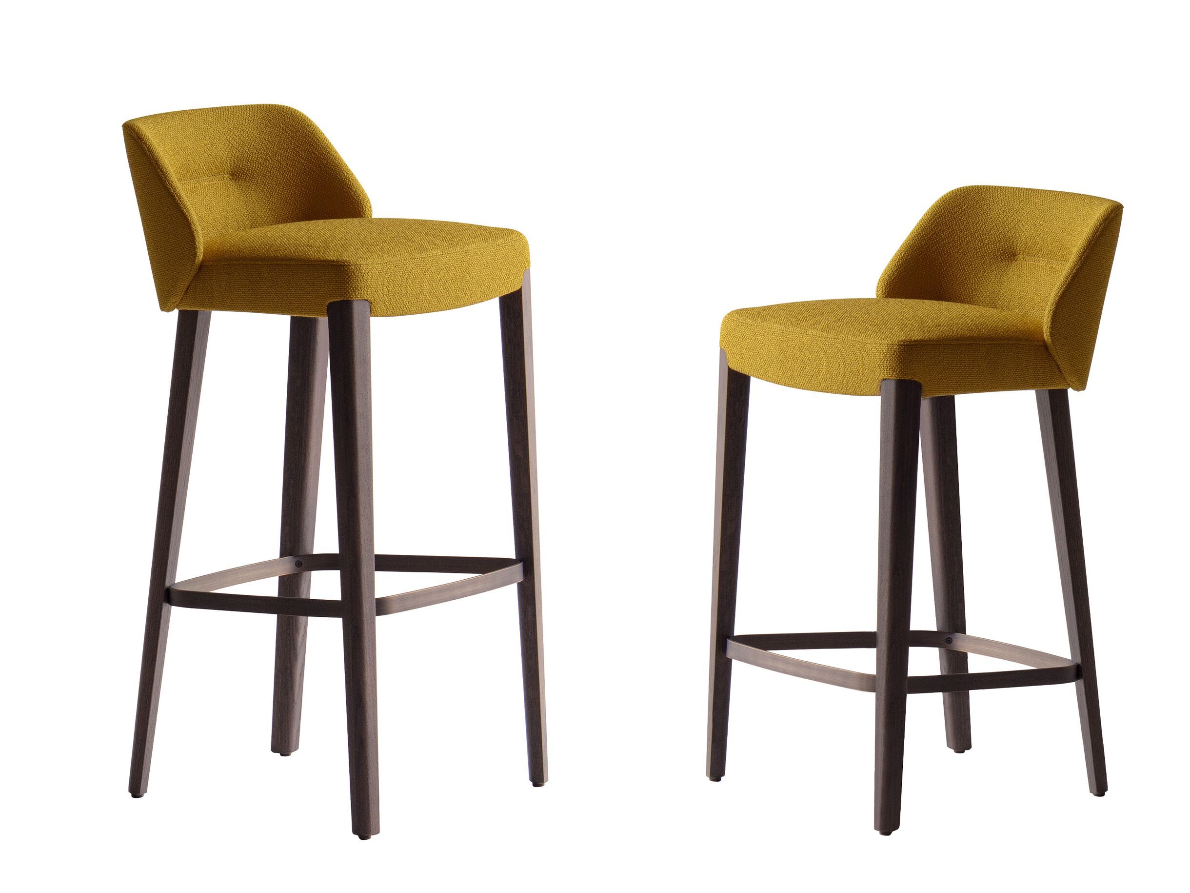 Тканевый стул со спинкой и подставкой для ног Potocco Concha ARCH-00000177 - Вид №1