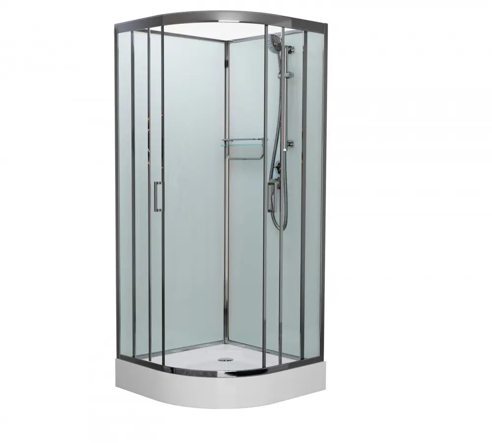 90725955 Душевая кабина Frank 156009 низкий поддон 90x90см STLM-0973076