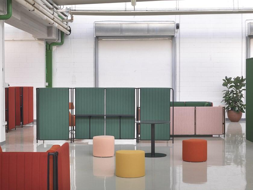 Marelli Круглый модульный пуф из ткани sun-id-1396992 - Вид №12