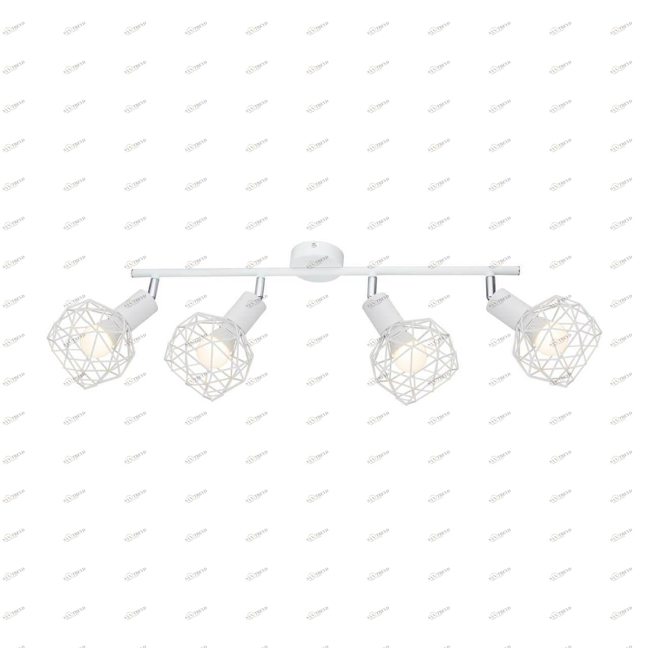 Спот потолочный на 4 лампы белый 80 см Arte Lamp A6141PL-4WH ARTE LAMP 6141 00-3924379 Белый 