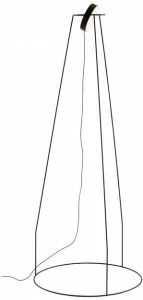 Ligne Roset Регулируемый светодиодный торшер для чтения из металла  10072925