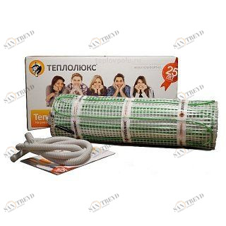 Греющий мат для теплого пола 0,5 х 13 м 900 Вт ТЕПЛОЛЮКС двужильный 430505300080900
