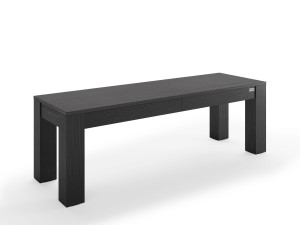 Выдвижная скамья из черного ясеня