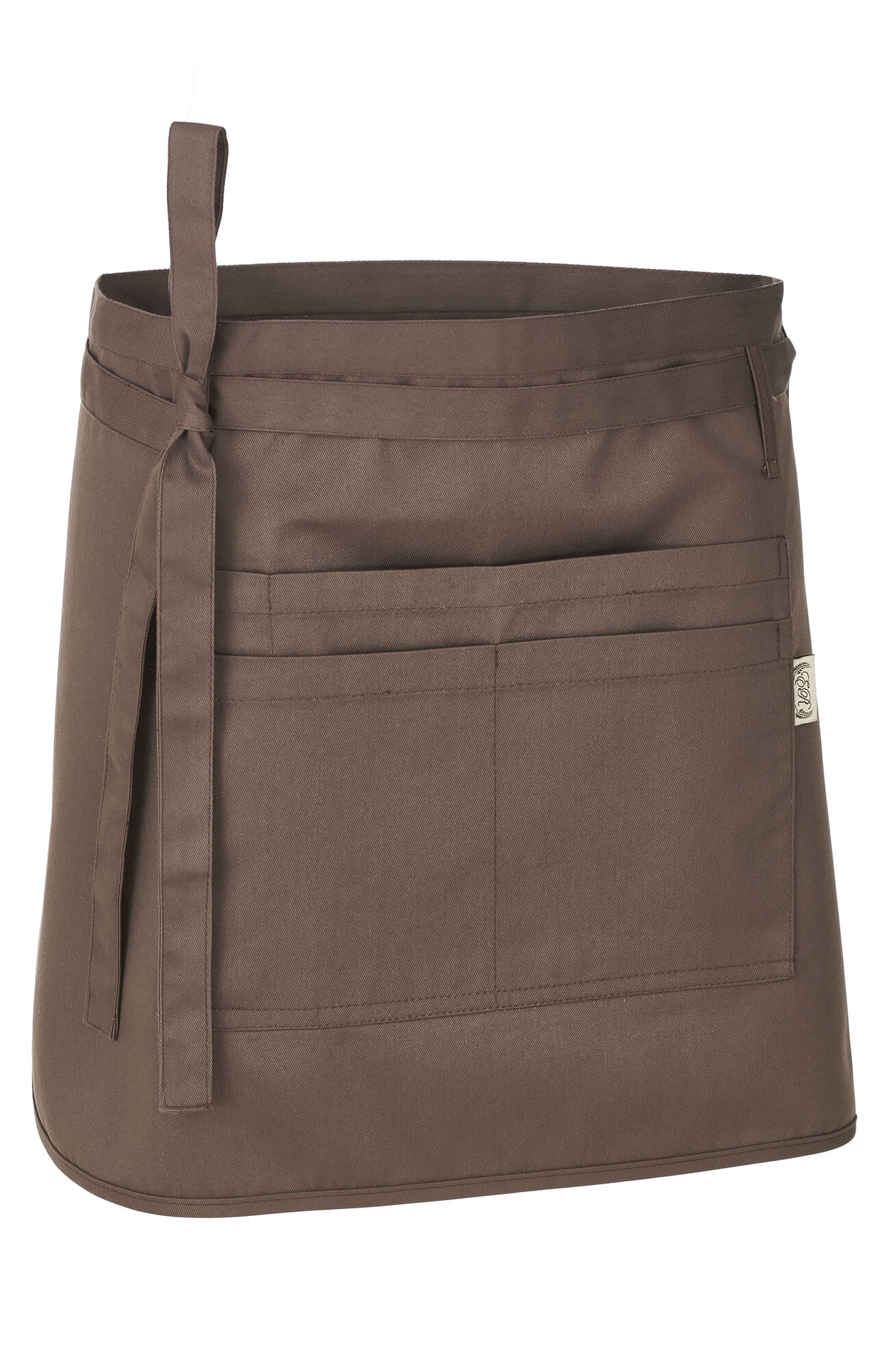 59843 Фартук  укороченный, цвет chocolate BARISTA  Одежда для официантов  размер  - Вид №4