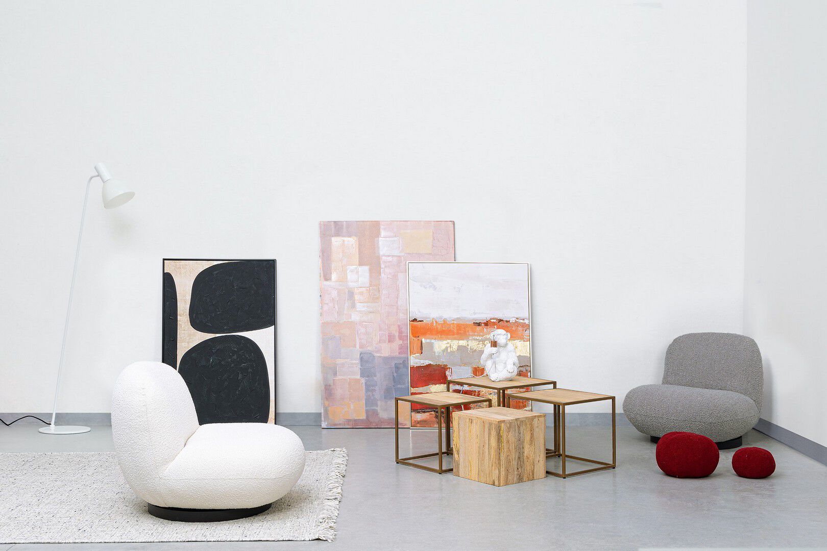 Тканевое вращающееся кресло BIZZOTTO MARGOT ARCH-00116324 - Вид №2