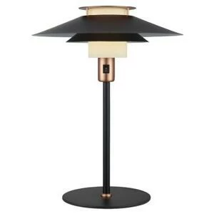 Светильник настольный Rivoli, Ø40, черный/медный