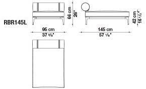 B&B Italia Outdoor 2-местный тканевый садовый диван Ribes sun-id-1372306 - Вид №22