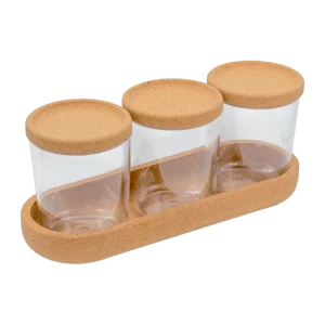 Набор аксессуаров для ванной комнаты Berossi Korely цвет прозрачный