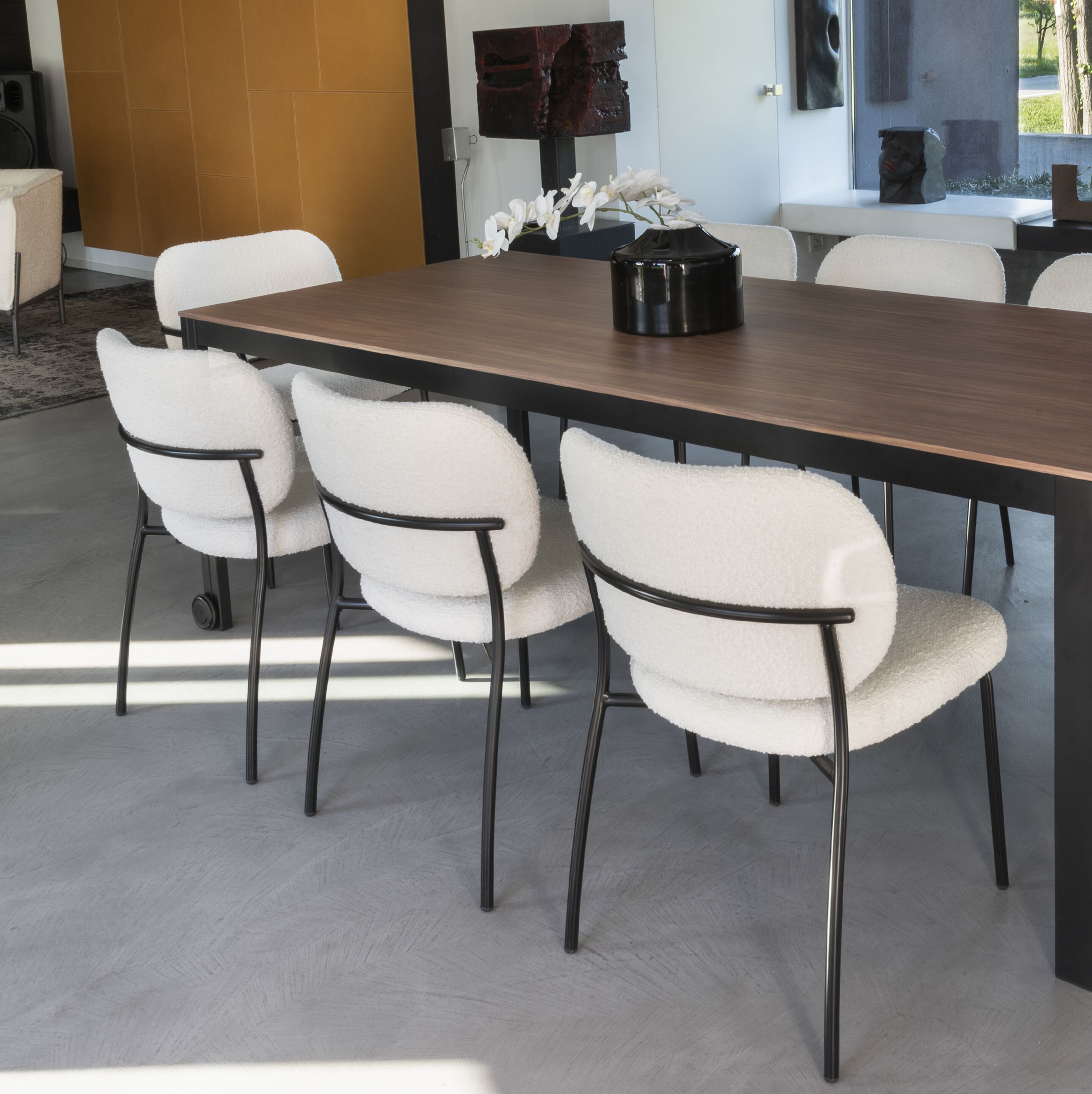 Мягкий стул из ткани Tonon Eli ARCH-00146660 - Вид №6