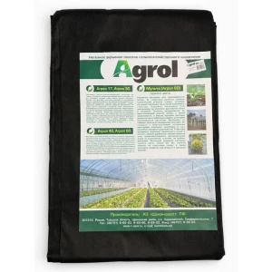 Спанбонд для растений Агрол 60 3.2x10 м черный полипропилен