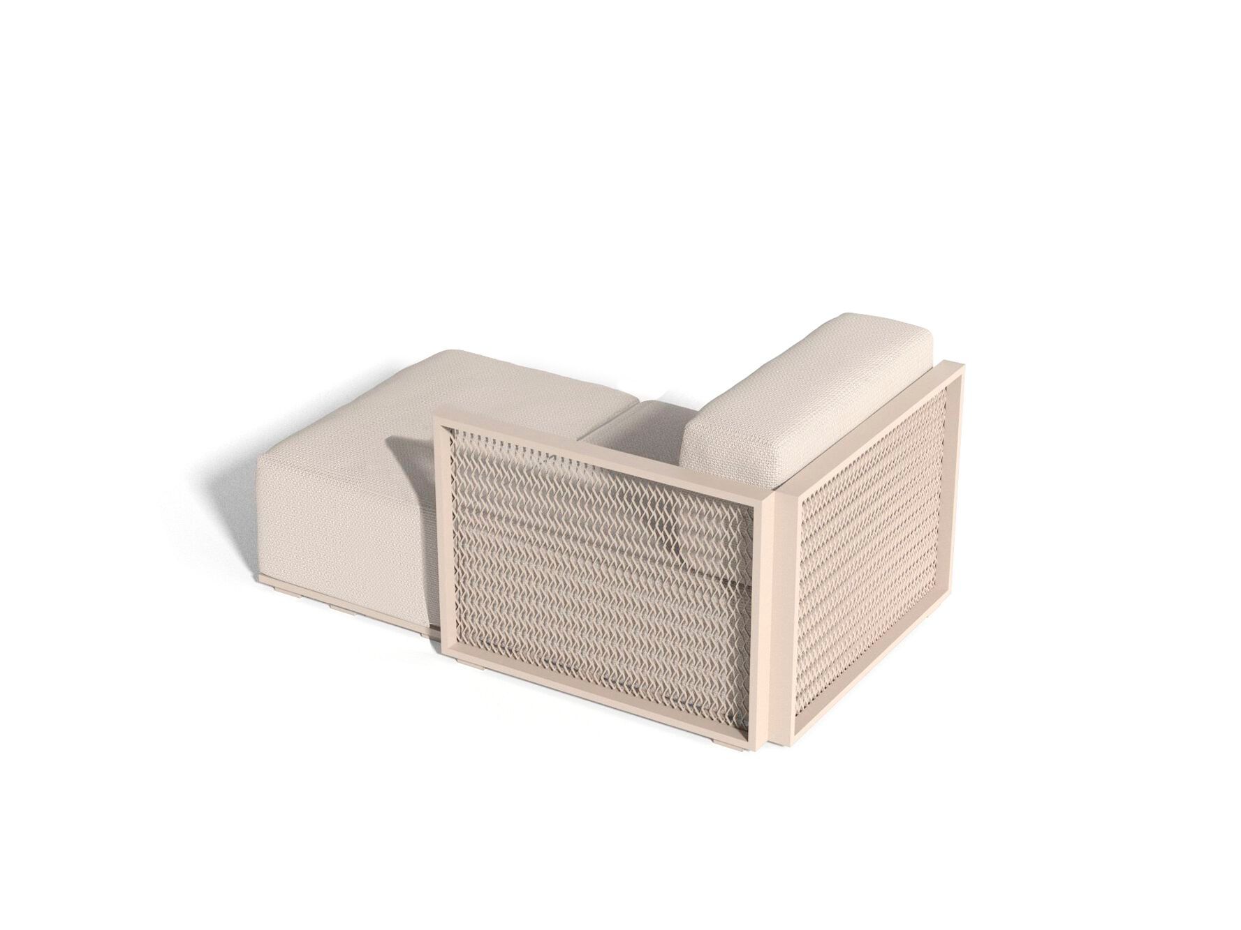 Алюминиевый модульный садовый диван Vondom The factory ARCH-00079567 - Вид №8