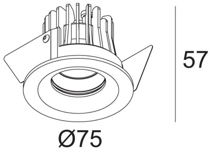 Delta Light Встраиваемый светодиодный точечный светильник Soft dim sun-id-1359374 - Вид №3