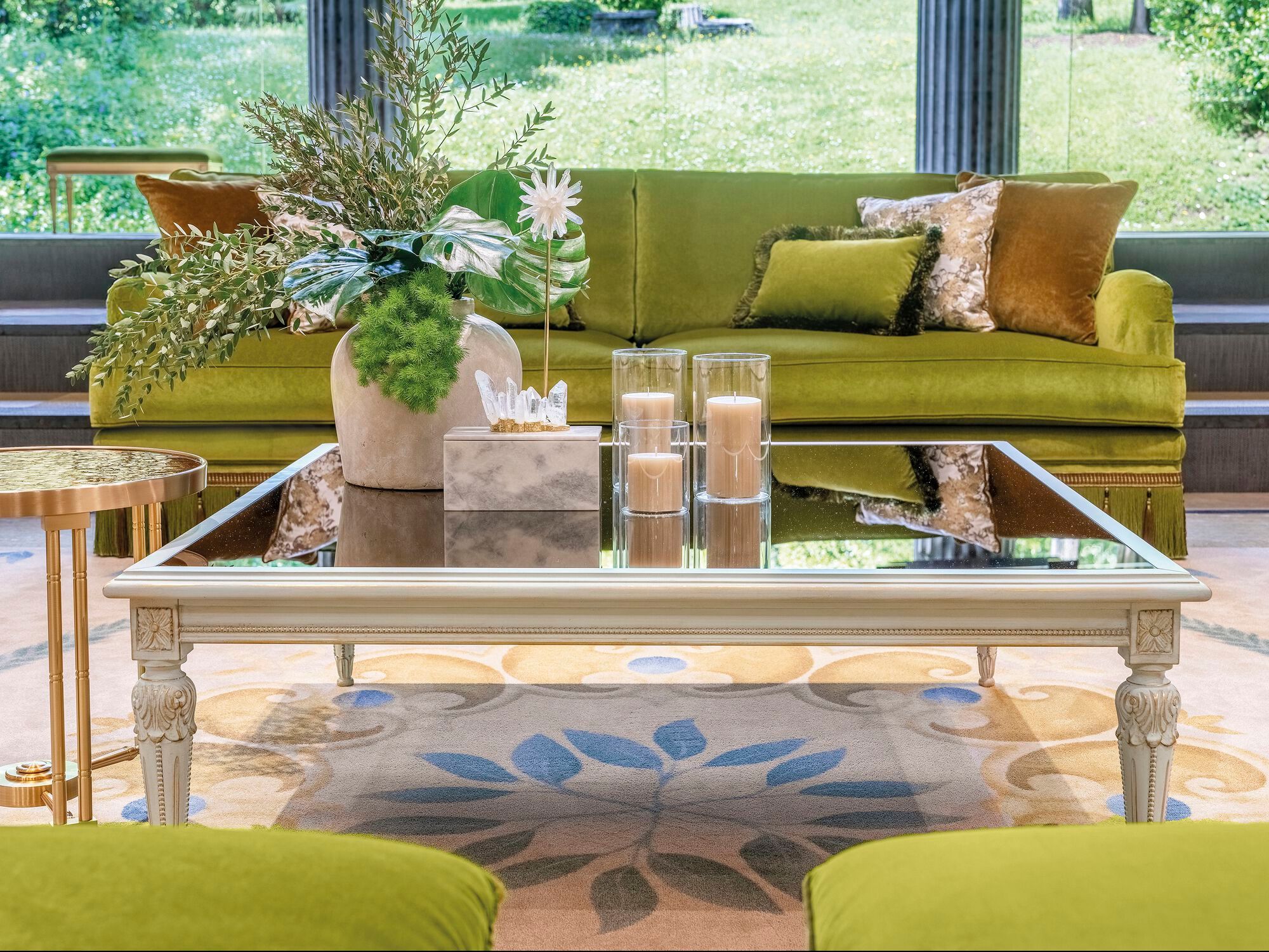 Деревянный низкий квадратный журнальный столик Bellotti Ezio Charming ARCH-00074023 - Вид №3