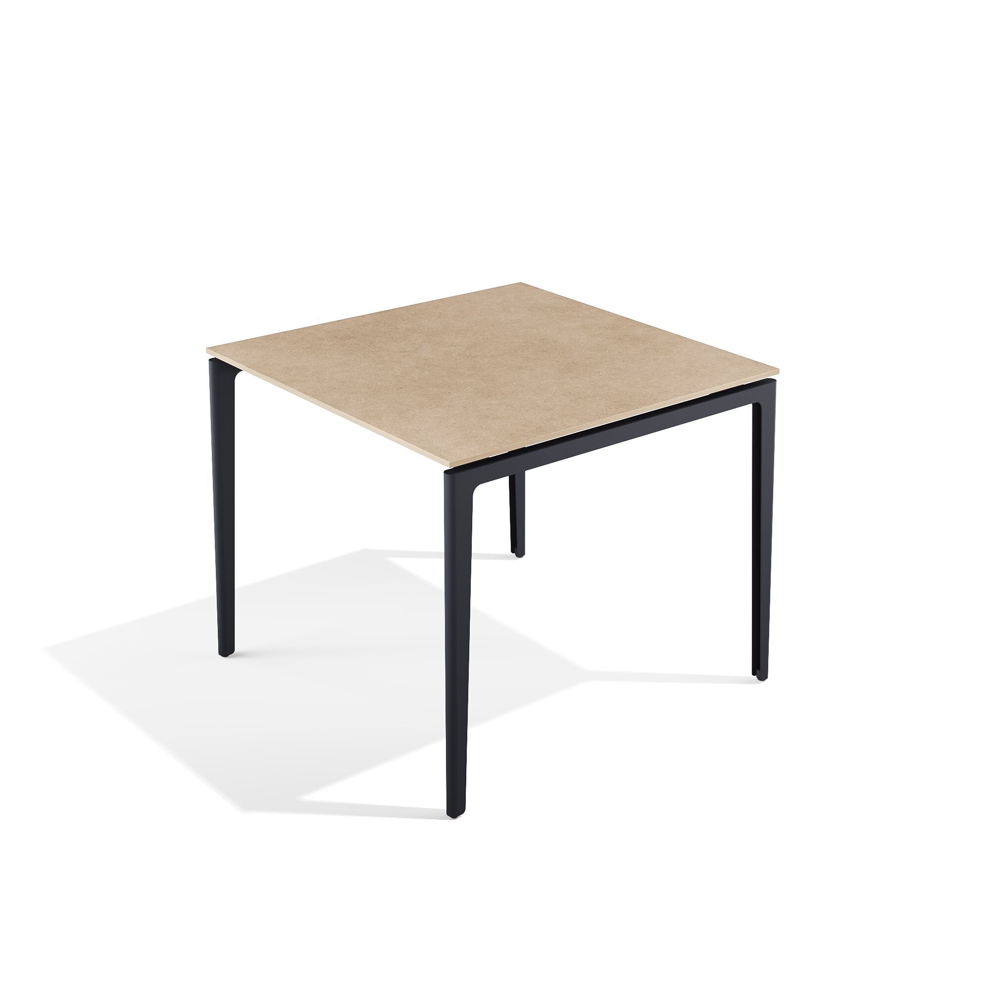 Квадратный стальной стол с порошковым покрытием BABEL D ARCH-00125099 - Вид №2