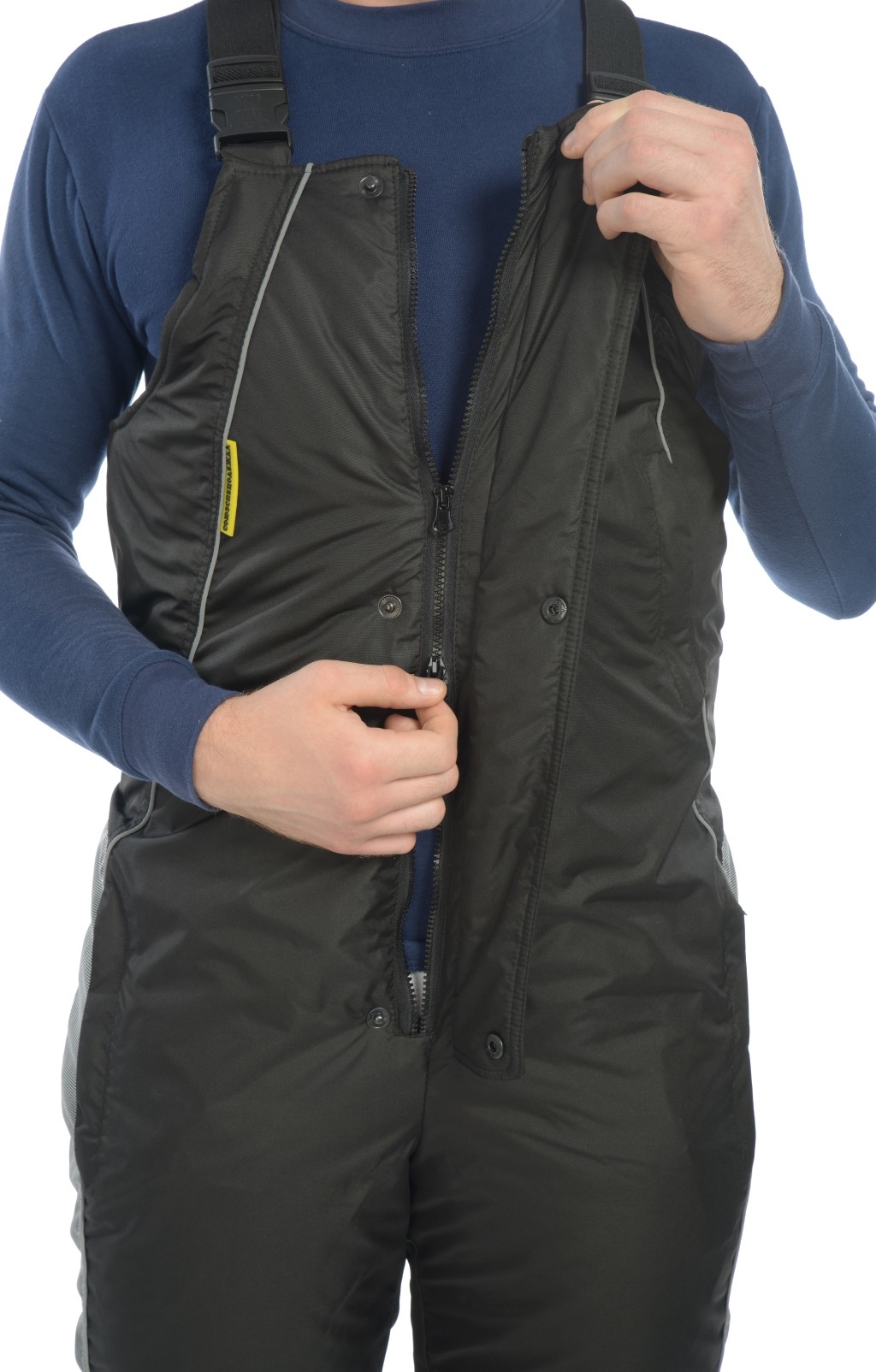 64777 Костюм "Ультра" зимний черный  Зимняя спецодежда  размер 52-54/182-188  - Вид №21
