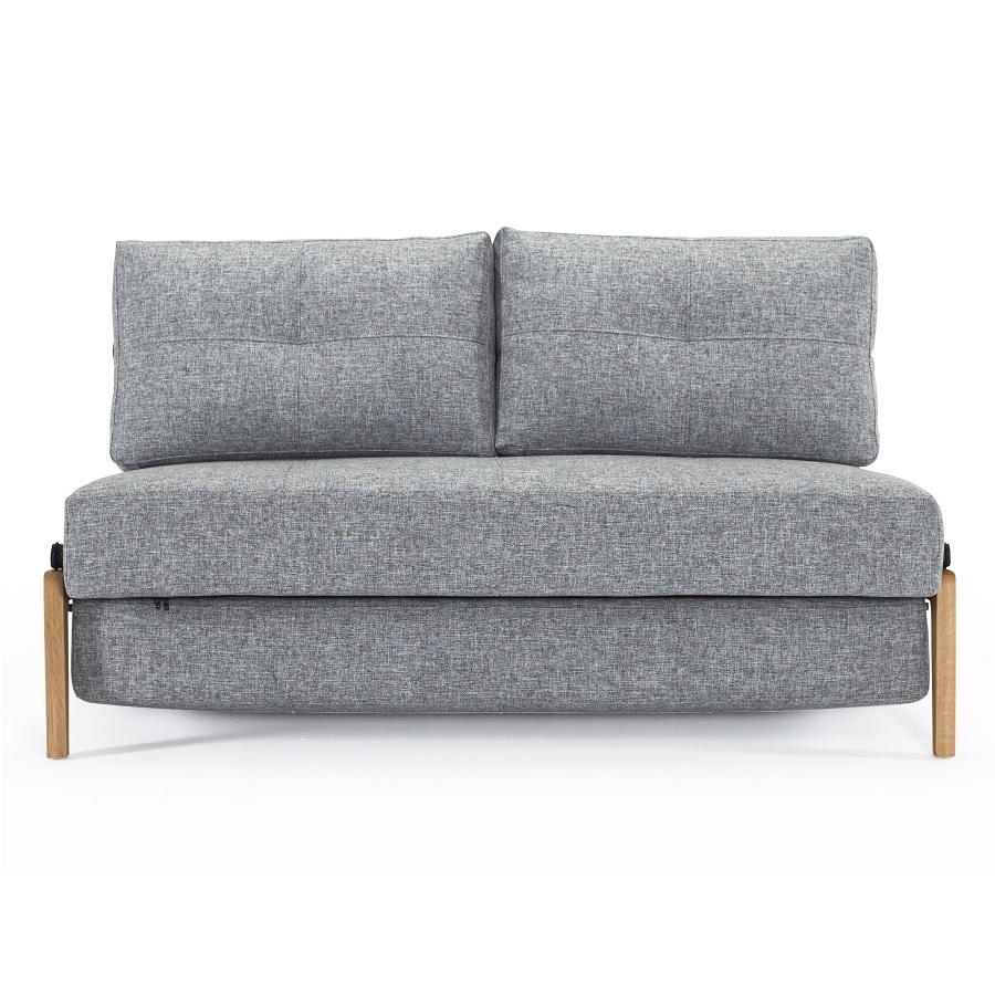 Диван Cubed 140 с подушками и деревянными ножками, гранит Innovation Living CUBEDS8 - Вид №4